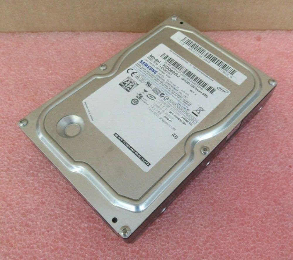 Samsung SpinPoint S166 80GB 3 5" SATA 3GB/s 7 2K 8MB HDD Hard Drive HD082GJ