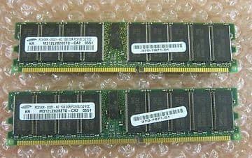 Samsung / Sun MicroSystems - 1.5GB (3 x 512Mb) RAM Memory - M323S0824DT2-C1LS0