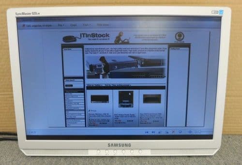 Samsung SyncMaster 920LM LS19WJNKS/EDC 19" LCD TFT Monitor Speaker  No Stand