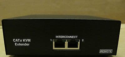 Scene Double - CATx Analogue KVM Extenders, Remote Unit - SDBX/RA2