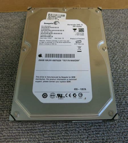 Seagate Barracuda 9BJ13E-046 ST3250820AS 250GB 7200 RPM 3.5" 8MB SATA Hard Drive