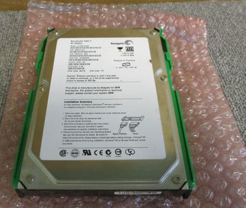 Seagate Barracuda ST380013AS 9W2812-688 80GB 7200RPM SATA 8MB 3.5 Internal HDD