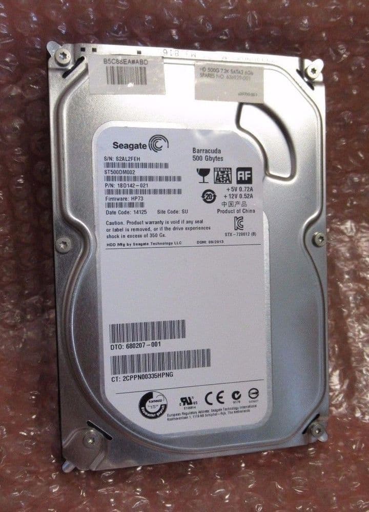 Seagate Barracuda ST500DM002 1BD142-021 3 5in 500GB 7200rpm 16MB Cache HDD
