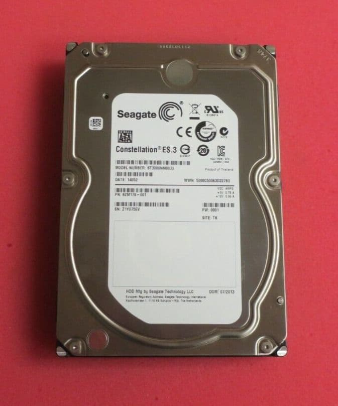 Seagate Constellation ES 3 3TB 7 2K SATA 6Gb/s 128MB Cache 3 5" HDD ...