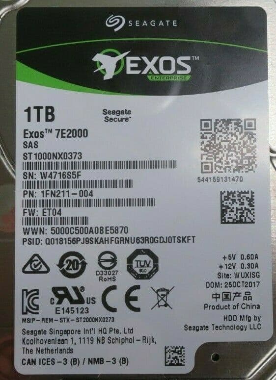 Seagate Secure Exos 7E2000 2TB SATA HDD Price In Bangladesh - Foto 8