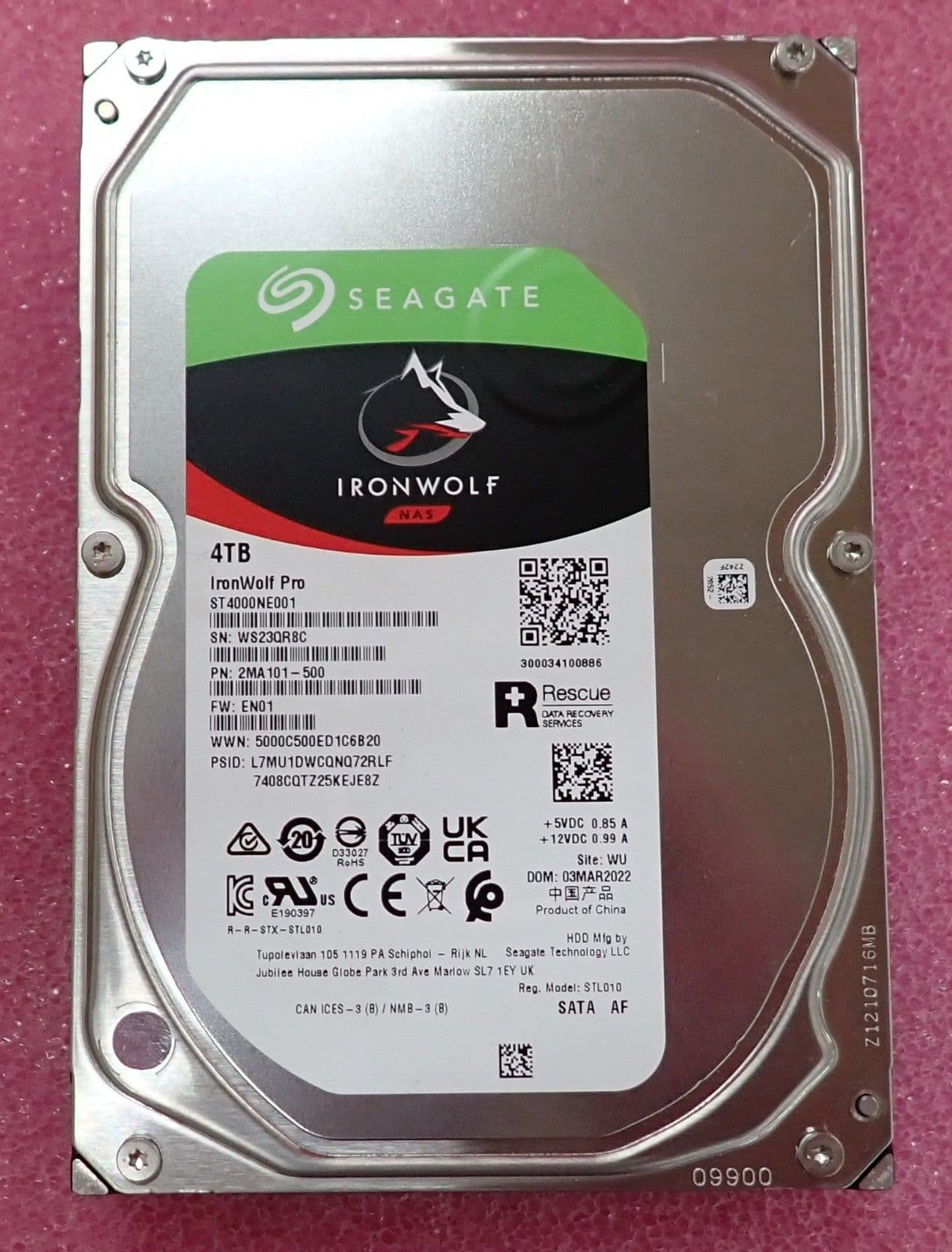 Seagate Ironwolf 4TB 3.5インチ HDD 2個セット Amazon.com: Seagate IronWolf 4TB NAS Internal Hard Drive HDD