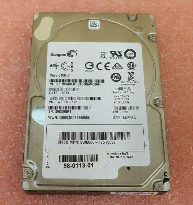 9WH066-046 - Seagate 900GB 10K SAS 6Gb/s Hot Swap 2.5-in HDD 9WH066-046 - Seagate 900GB 10K SAS 6Gb/s Hot Swap 2.5-in HDD
