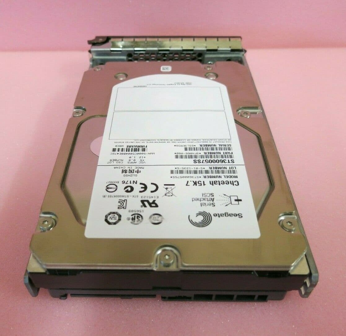 Seagate ST3600057SS 9FN066-080 Cheetah 15K 7 600GB 15000RPM SAS 16MB 3 ...