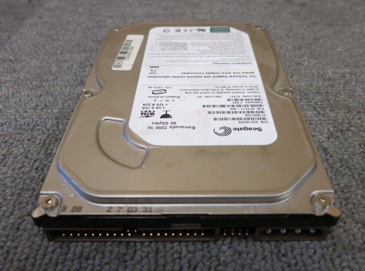 Seagate ST380215A 9CY011-304 Barracuda 7200 10 80GB 7200RPM 2MB 3 5 ...