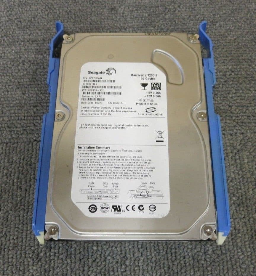 Seagate Barracuda 7200.9 80gb ATA133 HDD ST3802110A IDE HDD 3,5 testé HDTunes Seagate Barracuda 7200.9 80gb ATA133 HDD ST3802110A IDE HDD 3,5 testé HDTunes