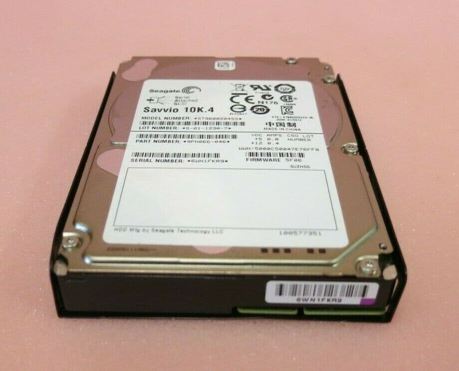Seagate ST9600204SS 9PN066-046 Savvio 10K 4 600GB 10000RPM SAS 16MB 2 5 ...