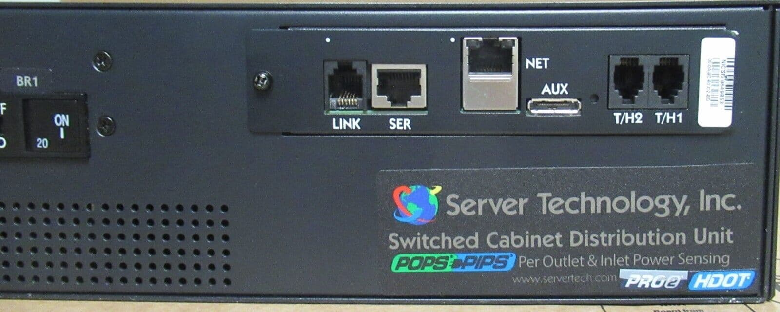 Servertech PRO2 POPS 24-Port Rack PDU 1x Master 1x Link C2WG24BN / C2XG24BN