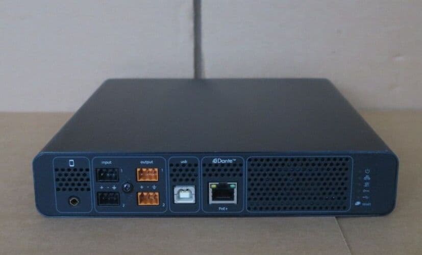Shure P300 P300-IMX Audio Conferencing Processor Dante PoE