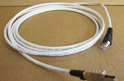 Siemon Cable Tera1 to RJ45 Plug,T2E2-03M-B01L,Cat 5e, TIA/EIA ISO/IEC 11801