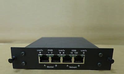 Simena TAP-C1G Half/Full Duplex Copper Tap 10/100/1000 Base Network Redundant