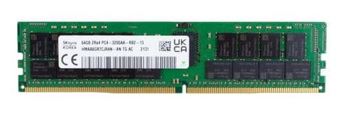 SK Hynix 64GB 2Rx4 PC4-3200AA DDR4 ECC RDIMM Server Memory HMAA8GR7CJR4N-XN