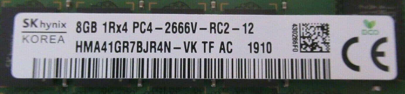 HP MICRON 8GB 1Rx4 PC4-2133P ECC REG 752368-581