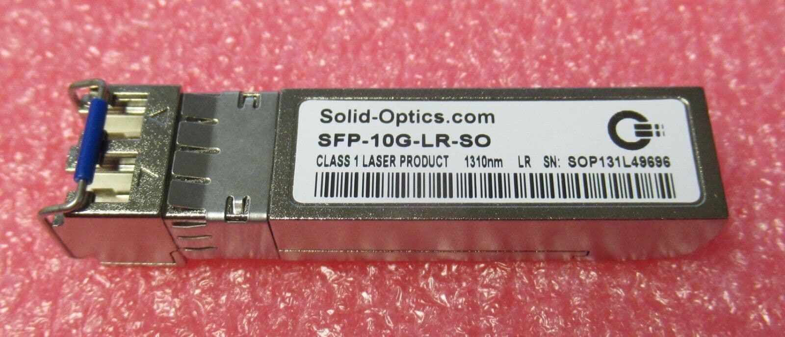 Solid-Optics SFP-10G-LR-SO 10GBase 1310nm 10km SFP Transceiver Module