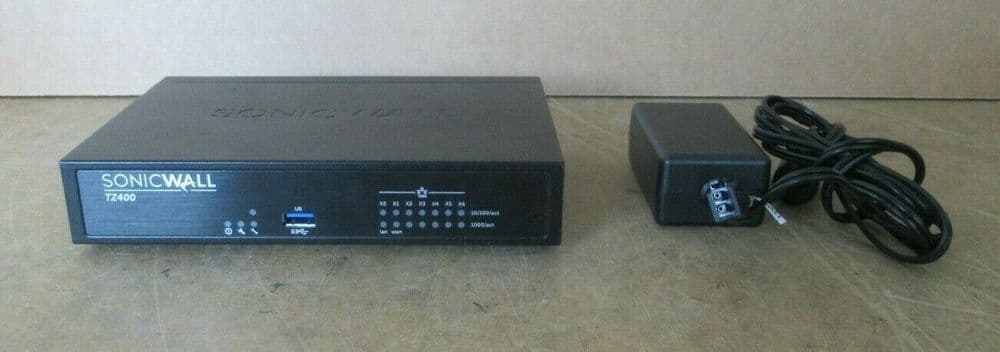 Sonicwall TZ400 APL28 0B4 Security Appliance 7 Ports 10Mb LAN 100Mb LAN GigE