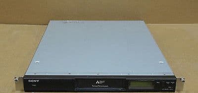 Sony Storstation LIB-81 AIT4 Tape Drive Autoloader Library 1U Rack Mount