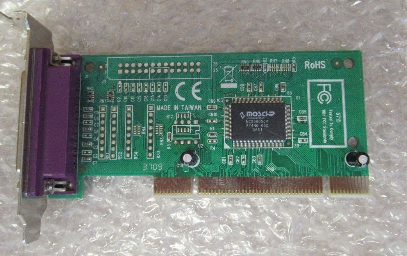 Startech 1 Single Port Low Profile PCI Parallel Adapter Card PCI1P LP 1