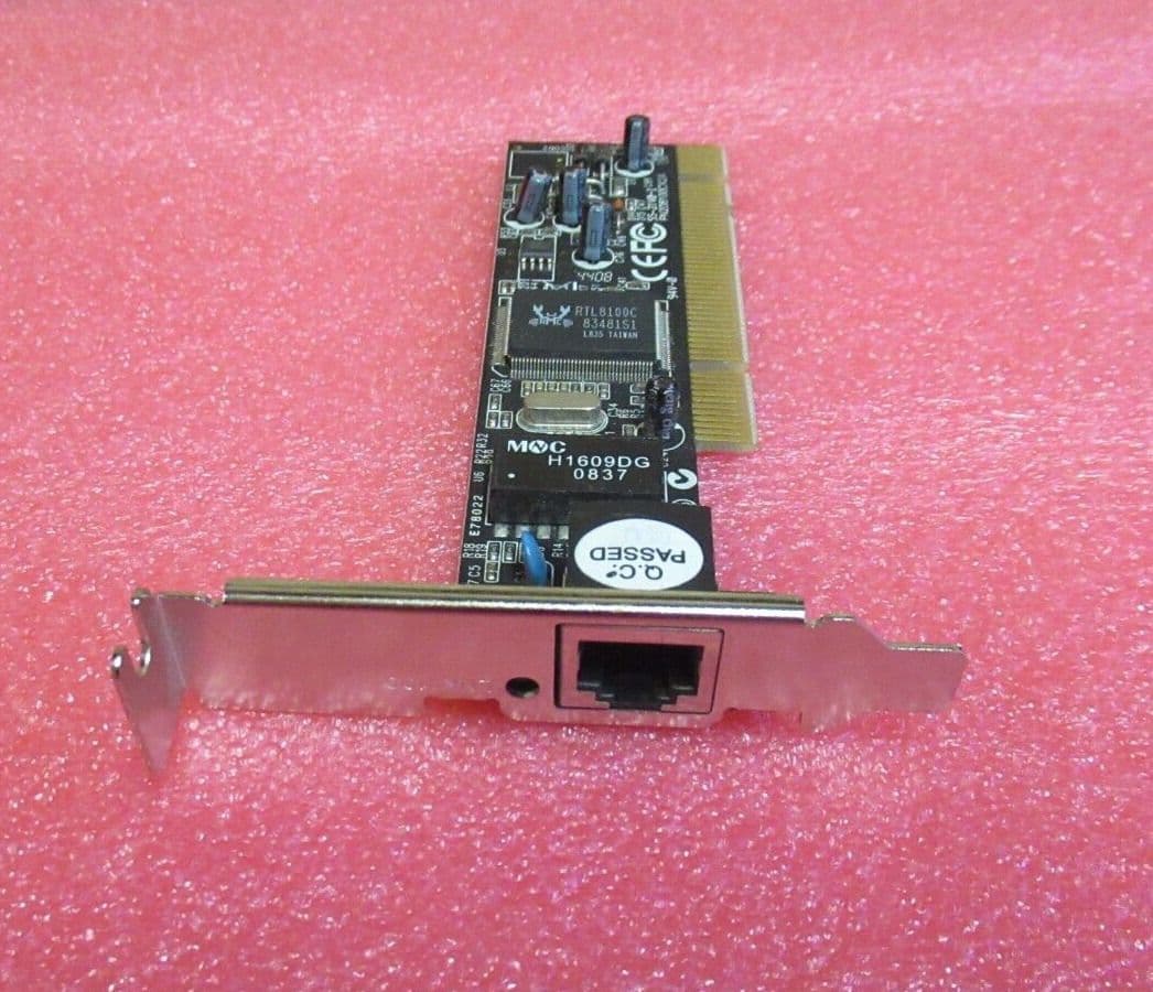StarTech ST100SLP 1Port 10/100Mbps PCI Network Adapter Card FH