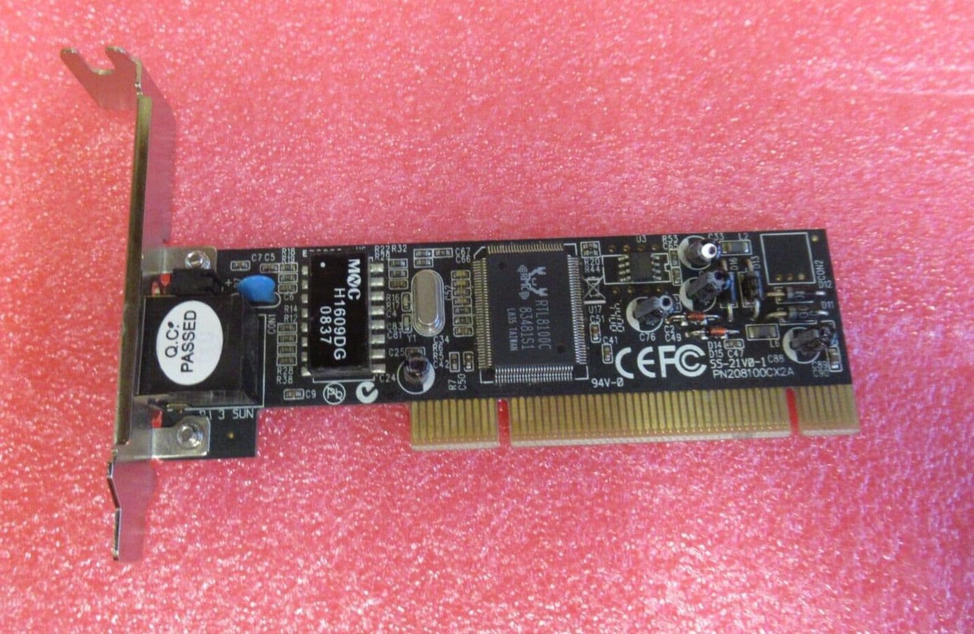 StarTech ST100SLP 1 Port 10 100Mbps Ethernet PCI Network Adapter Card FH startech-st100slp-1-port-10-100mbps-ethernet-pci-network-adapter-card-fh