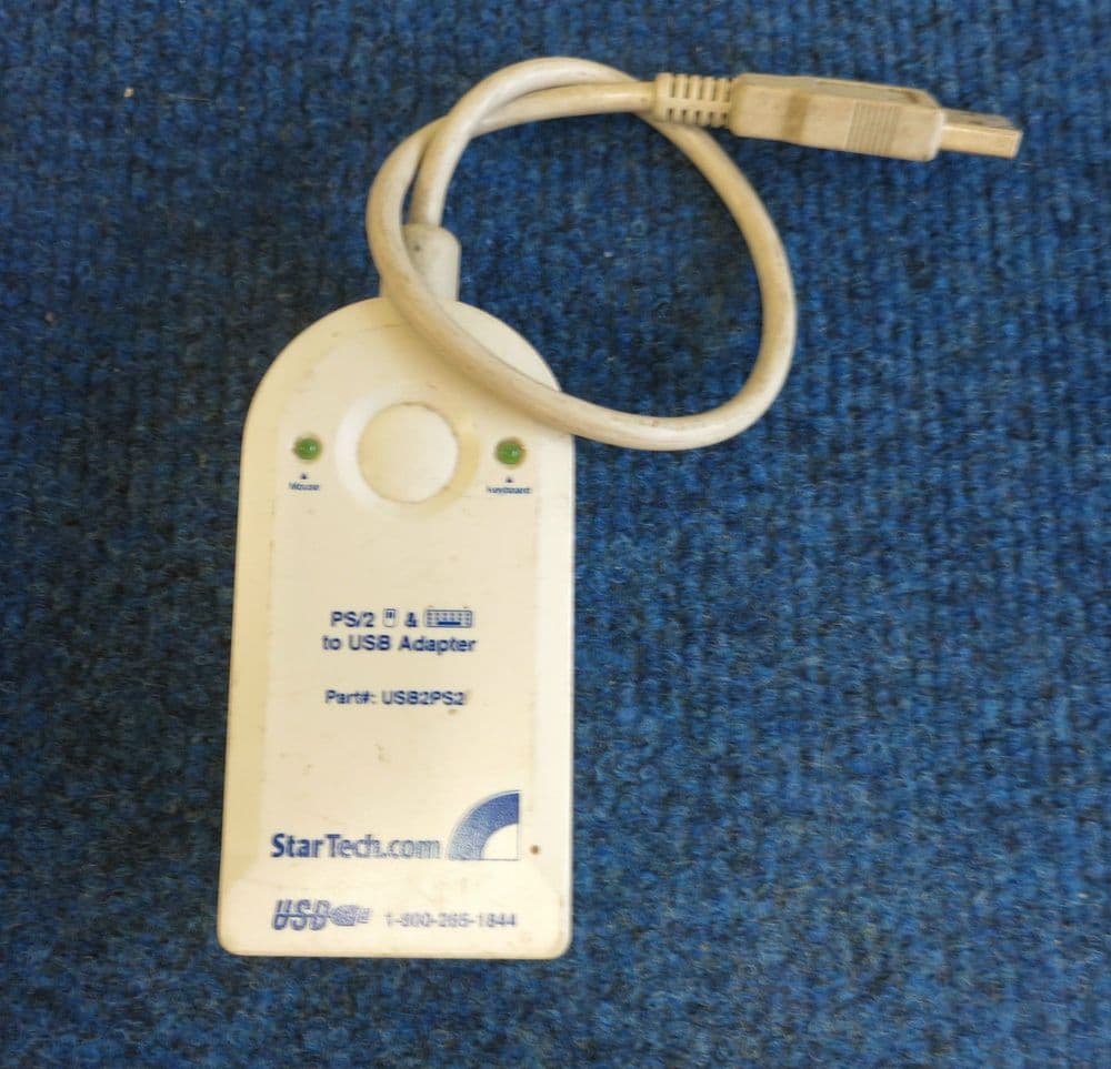 StarTech com USB2PS2 USB to PS/2 Keyboard and Mouse Adapter Cable