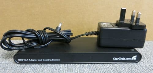 StarTech.com USBVGADOCK2 Universal Laptop USB Docking Station VGA Audio Ethernet