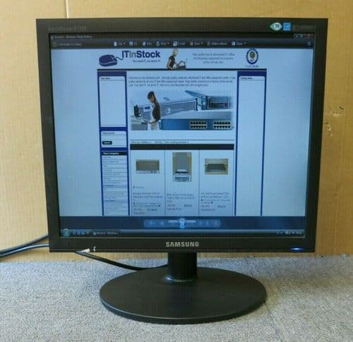 Sumsung SyncMaster E1720NR LS17CLASB/EN Black 17" LCD TFT Computer Monitor VGA