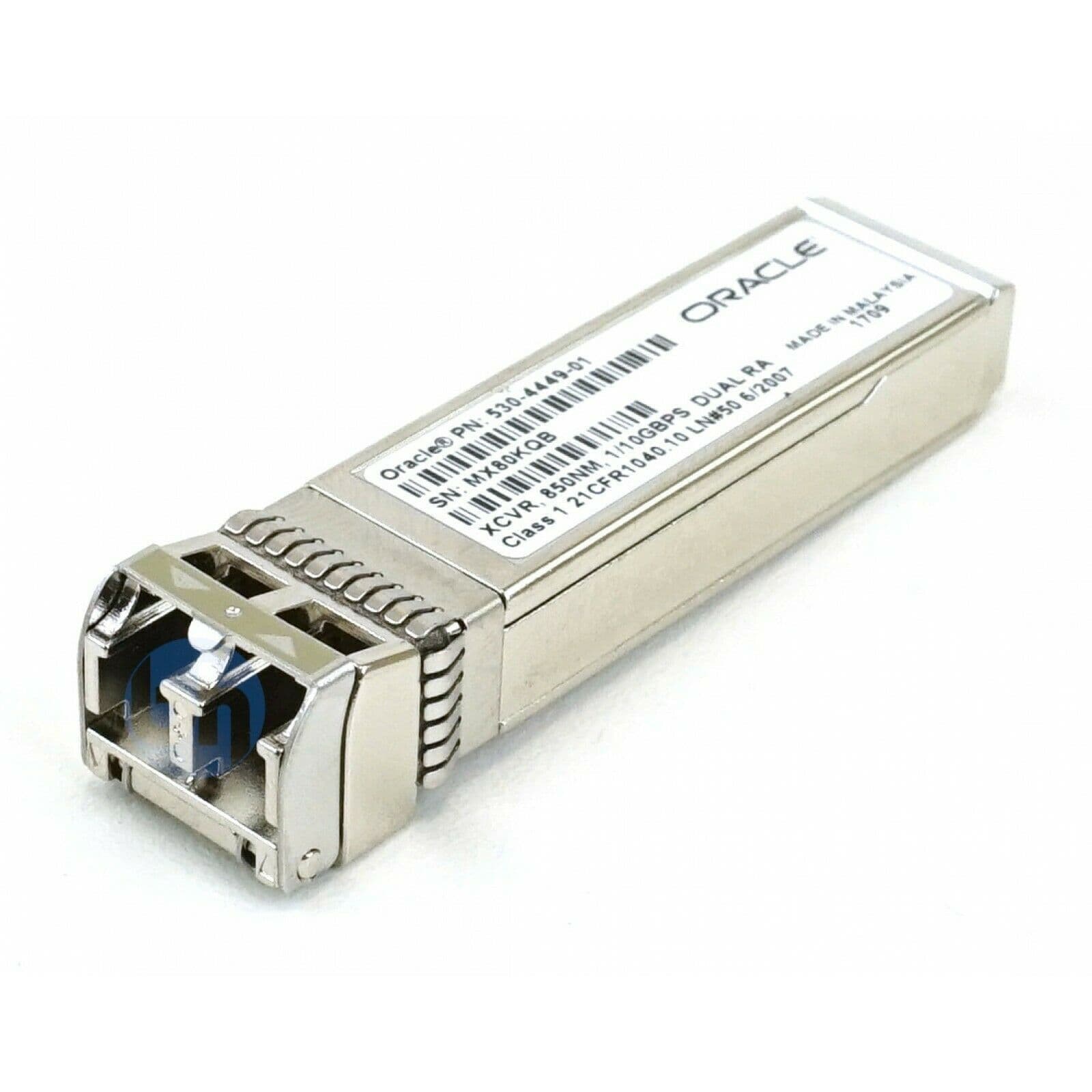 Sun 10GB 850nm 300m 10GBASE-SR SFP LC Transceiver Module 530-4449-01
