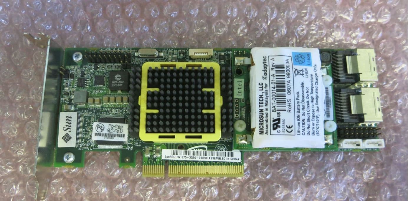Intel AXXRMS2AF080 RAID Controller – 512MB, PCI-e 8X, 8-Port SAS, Für Server