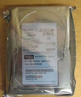Sun Drive Type Sun 72Gb ST37330FSUN72G Hard Drive