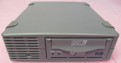 Sun Microsystems Data Storage DAT72 LVD SCSI External Tape Drive 380-1323-02