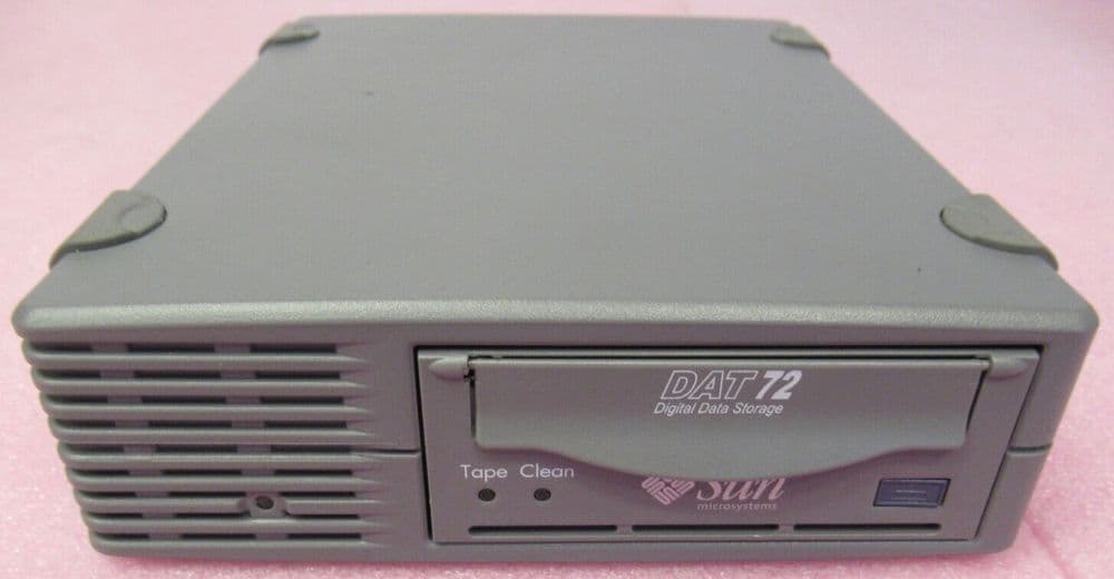 Sun Microsystems Data Storage DAT72 LVD SCSI External Tape Drive 380 ...
