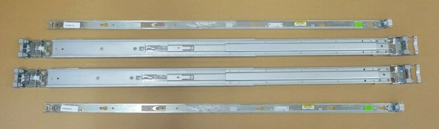 Sun Oracle 1U / 2U Snap-In Sliding Rack Rail Kit 7046514 350-1719 For ...