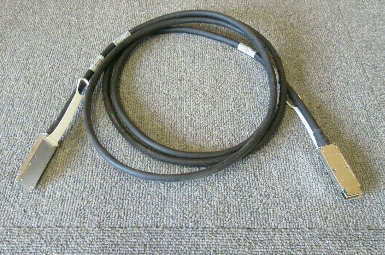 Sun Oracle Infiband 2 5M QSFP To QSFP SAS Passive Copper Cable 038-004 ...