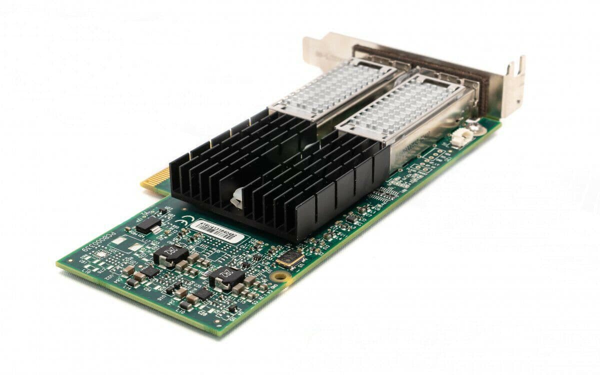 Scheda Di Rete Dell / Mellanox CX322A 10Gb Dual Port ConnectX-3 Pro, Adattatore PCIe 19RNV, Usato.