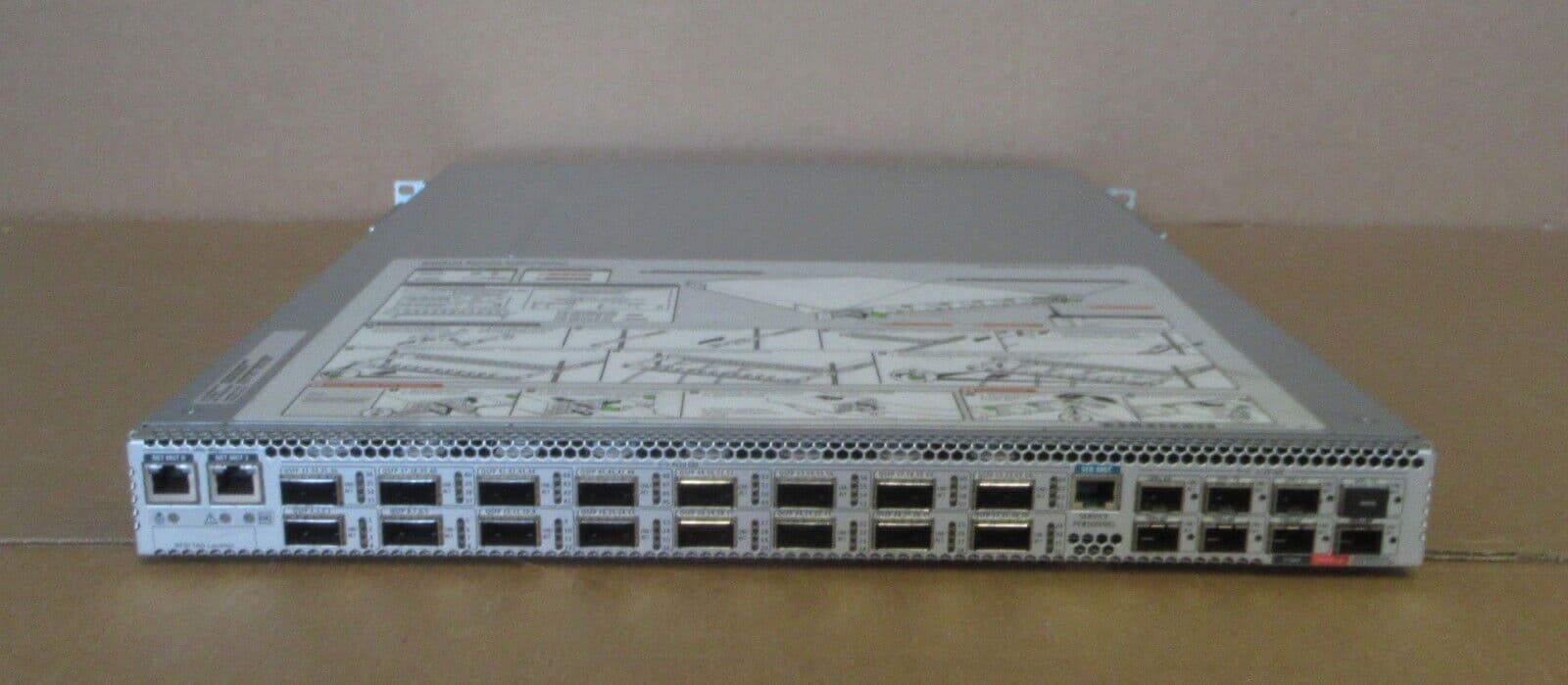 Sun Oracle Network 10GbE Switch 72P 16x QSFP 8x SFP 72-Port 1U Switch ...