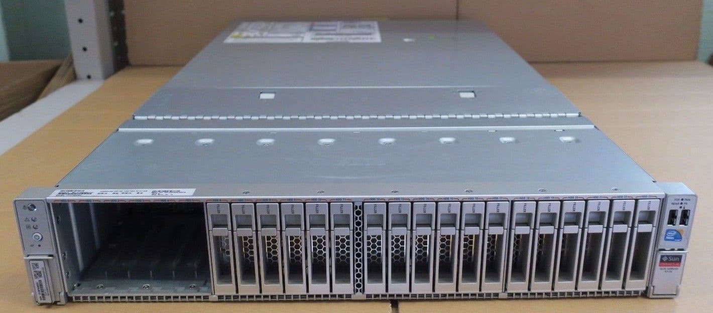 Sun Oracle X3-2L 2x Eight-Core XEON E5-2670 256GB 24 x 2 5