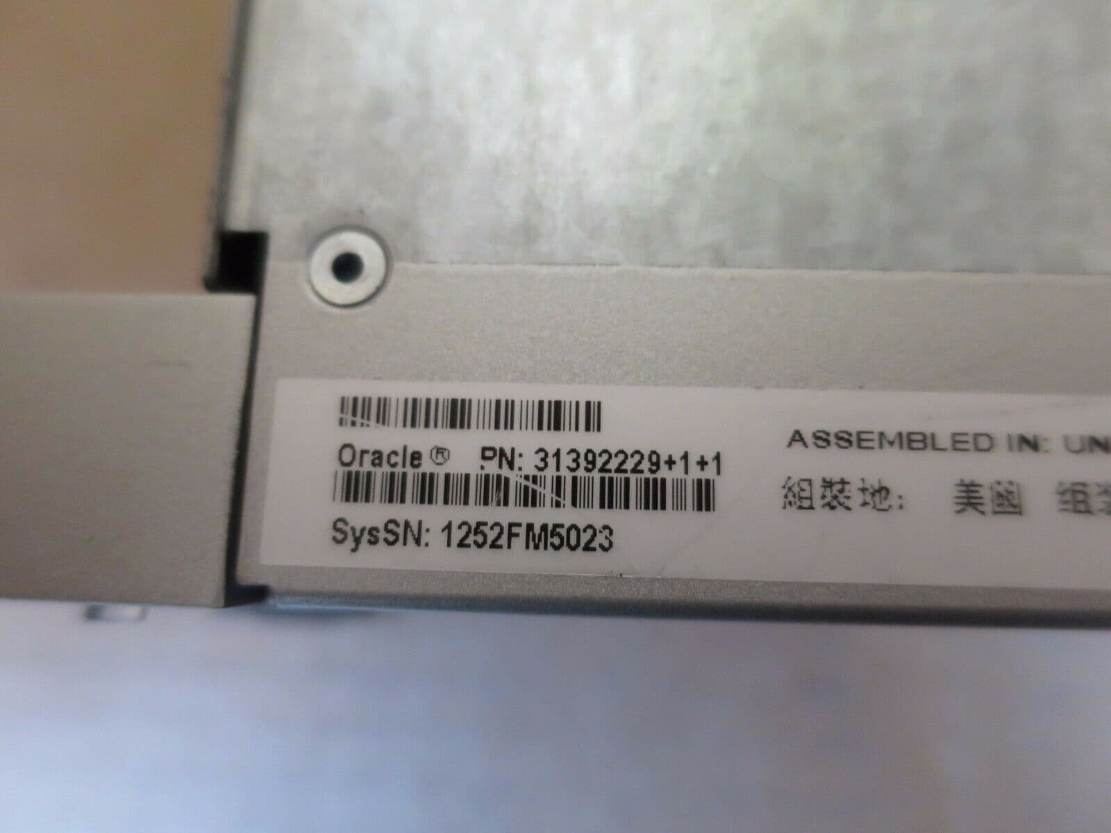 Sun Oracle X3-2L X4270 M3 CTO 0CPU 0MEM 2u Rack Mount Server