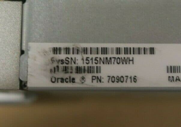 Sun Oracle X5-2L Server 2x Eight-Core E5-2630v3 2 4GHz 96GB