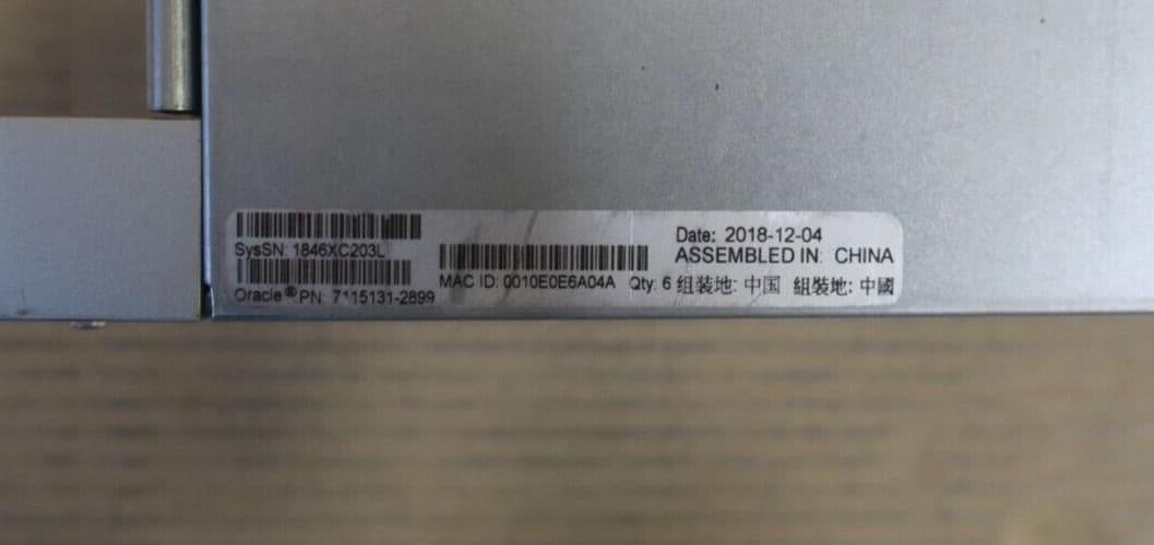 Sun Oracle X7-2L Server 10C Silver 4114 128GB RAM 12x 3 5