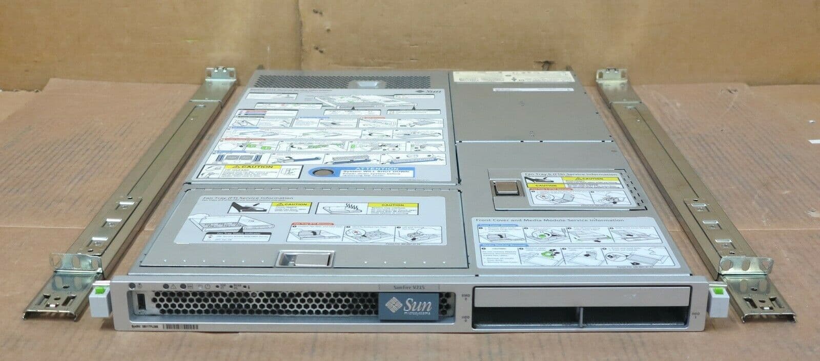 Sun SunFire Fire V215 2x UltraSPARC IIIi 1 6GHz 4GB Ram 2x 2 5