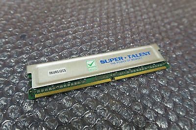 Super Talent T6UA512C5 512MB (512MBx1) Heatsink DDR2-667 512MB/64x8 RAM Memory