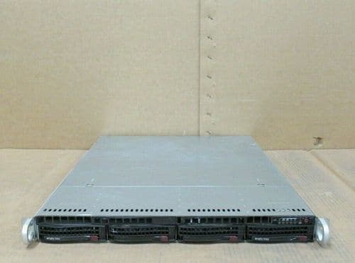 Supermicro 1U CSE-815 H8DGU-F 2x16 Core AMD6272 2.10Ghz 128GB SAS3041E Server