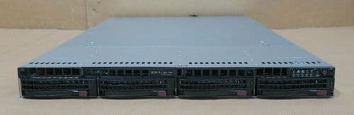 Supermicro 1U CSE-815 X10SLH-N6-ST031 E3-1270v3 16GB Ram 4x Bay ASR-71605 Server