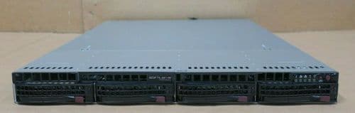 Supermicro 1U CSE-815 X10SLH-N6-ST031 E3-1270v3 3.50GHz 16GB Ram 4-Bay Server