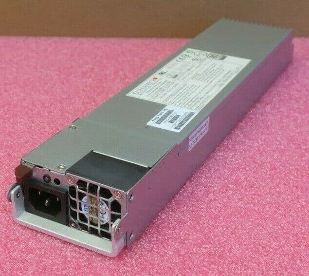 PWS-1K64P-1R SuperMicro 1600-Watts 1U Redundant 80 Plus Platinum Power Supply PWS-1K64P-1R SuperMicro 1600-Watts 1U Redundant 80 Plus Platinum Power Supply