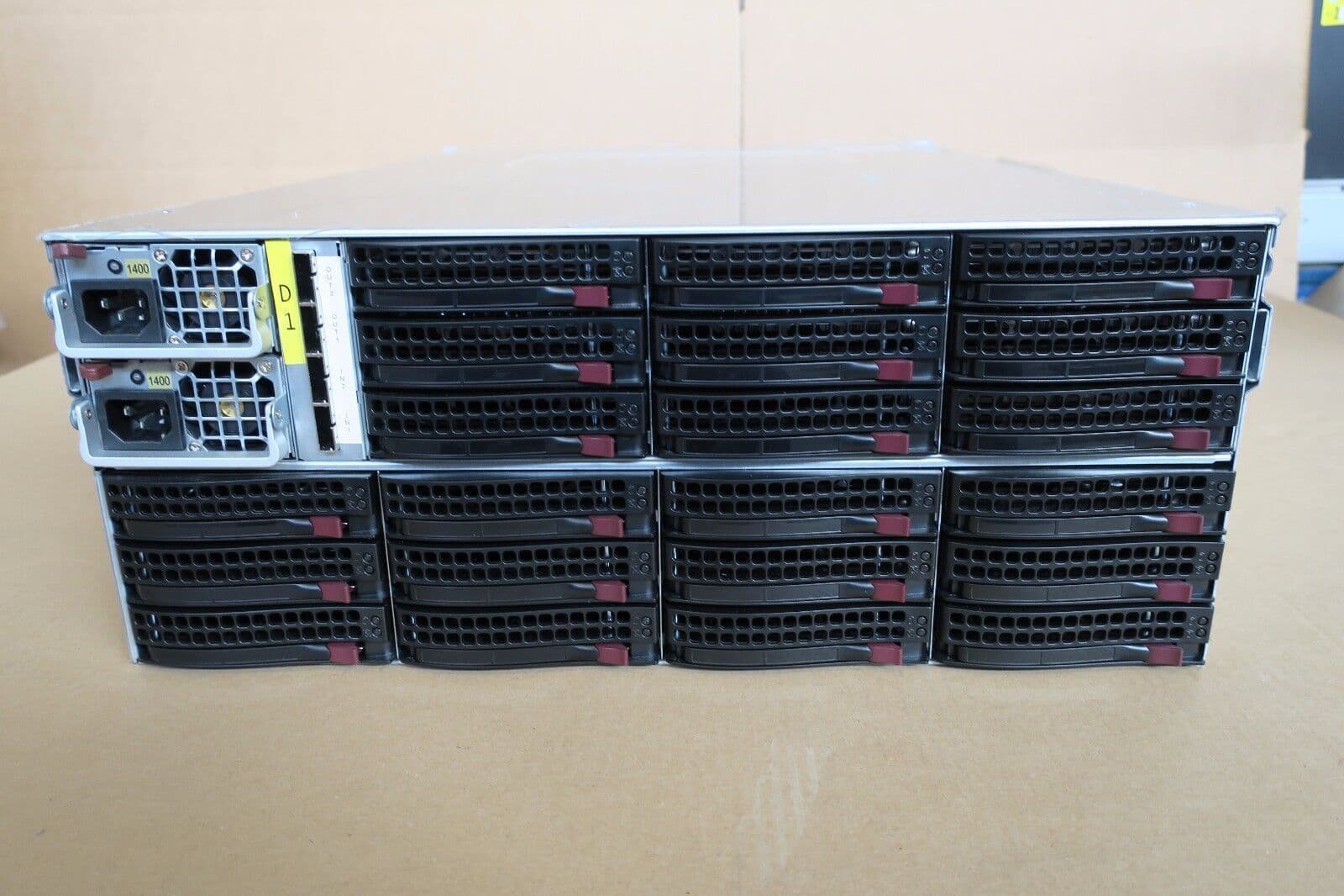 Supermicro 847JBOD-14 45 bay Fast Direct attached Storage JBOD 847E26-RJBOD